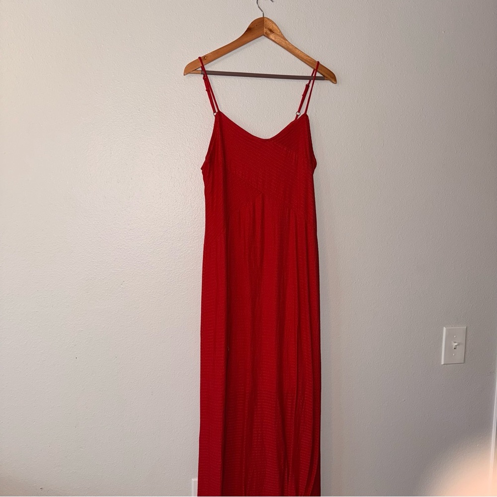 Red Maxi Dress